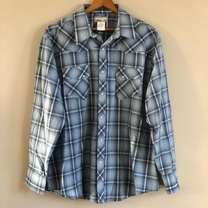 Wrangler Wrancher Plaid Shirt